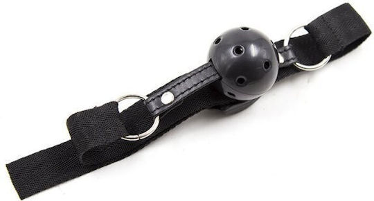 Dream Love Ohmama Fetish Ball Gag Nylon Strap Gag Black