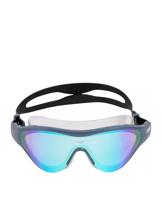 Arena The One Mask Swimming Goggles Adults with Anti-Fog Lenses Blue