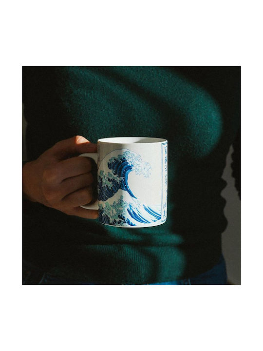 Grupo Erik Hokusai The Great Wave Of Kanagawa By Kokonote Κούπα από Πορσελάνη Πολύχρωμη 330ml