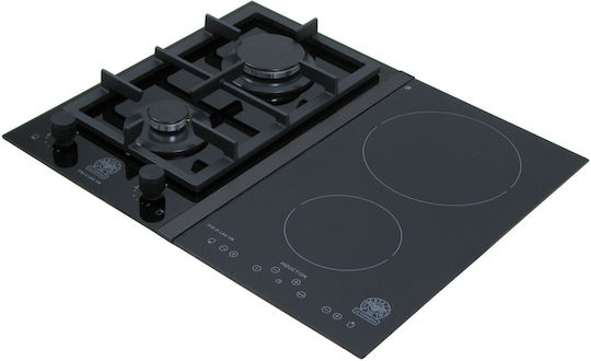La Germania Natural Gas & Electric Cooktop Autonomous 60.6x50.5εκ.