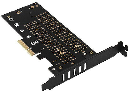Axagon Κарта PCIe в 2 порта M.2