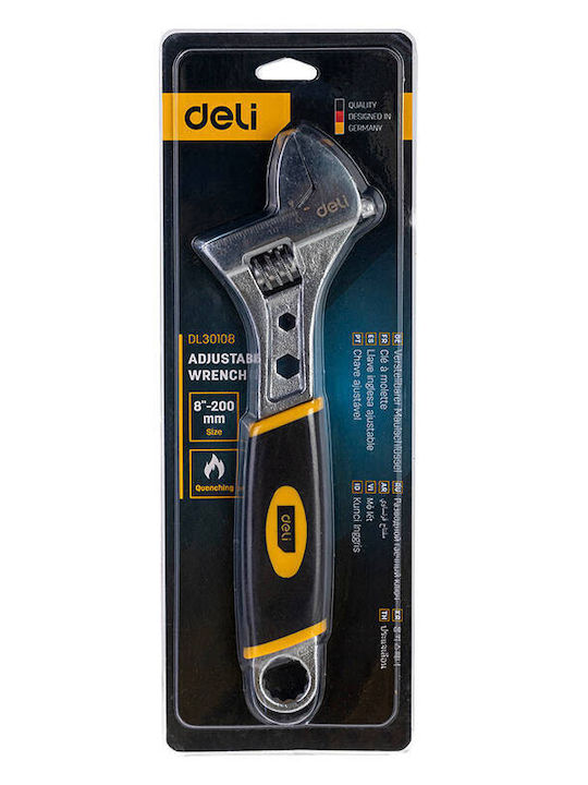 Deli French Wrench with Anti-Slip Handle 203mm E