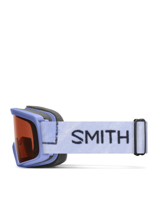 Smith Rascal Μάσκα Σκι & Snowboard Παιδική Μωβ με Φακό σε Πορτοκαλί Χρώμα