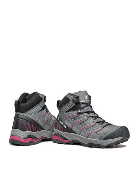 Scarpa Maverick Mid GTX Pentru Femei Încălțăminte De Drumeție Tip Botine Impermeabile Cu Membrana Gore-Tex Gri