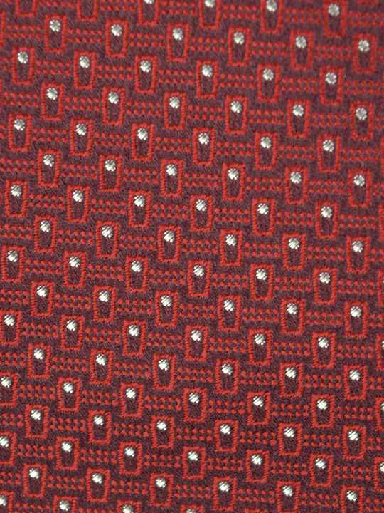 Hugo Boss Men's Tie Silk Monochrome In Red Colour