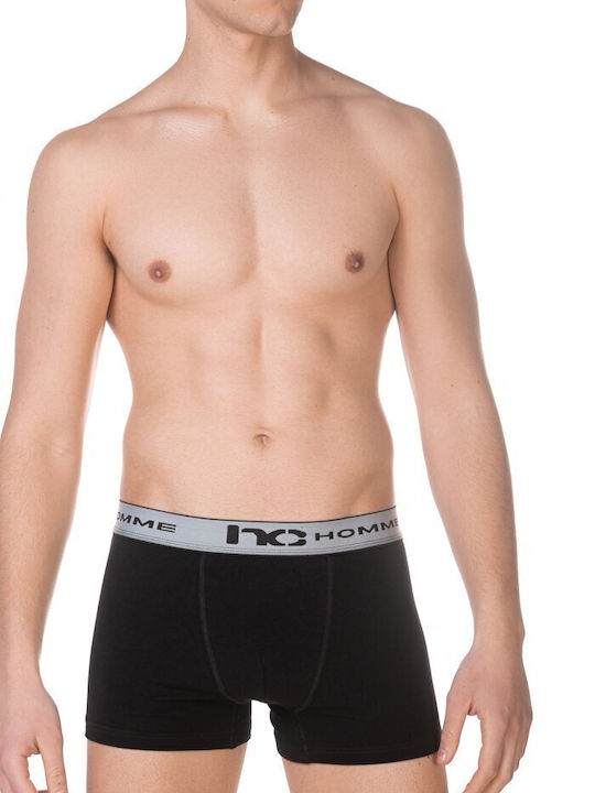 Comfort Herren Boxershorts Black/Grey 1Packung