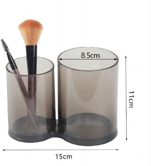 Tpster Suport Organizare Cosmetice Brownă Baza de organizare a cafelei cosmetice