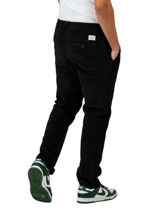 Reell Regular Flex C Herrenhose Chino in Normaler Passform Schwarz