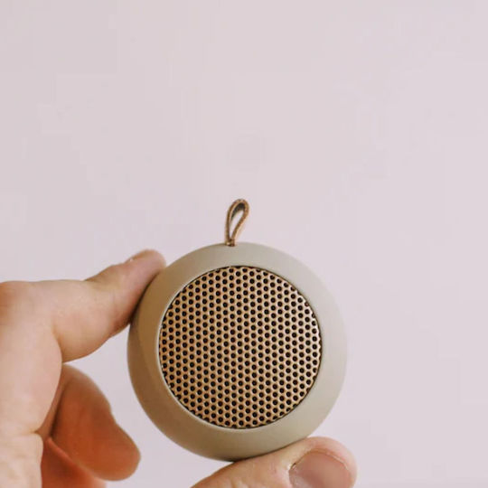 Kreafunk AGO Mini Ηχείο Bluetooth 3W με Διάρκεια Μπαταρίας έως 8 ώρες Ivory Sand