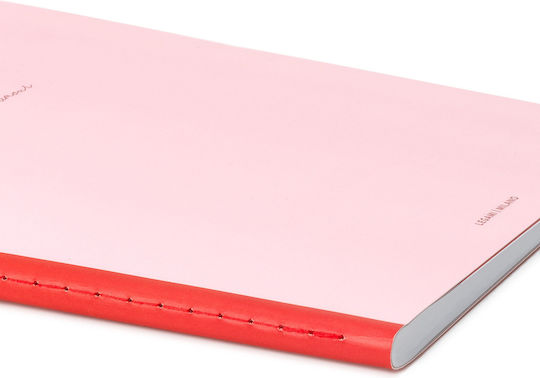 Legami Milano Heart Notebook B5 Ruled Pink