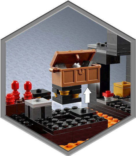 LEGO Minecraft Nether 2022 για 8+ Ετών