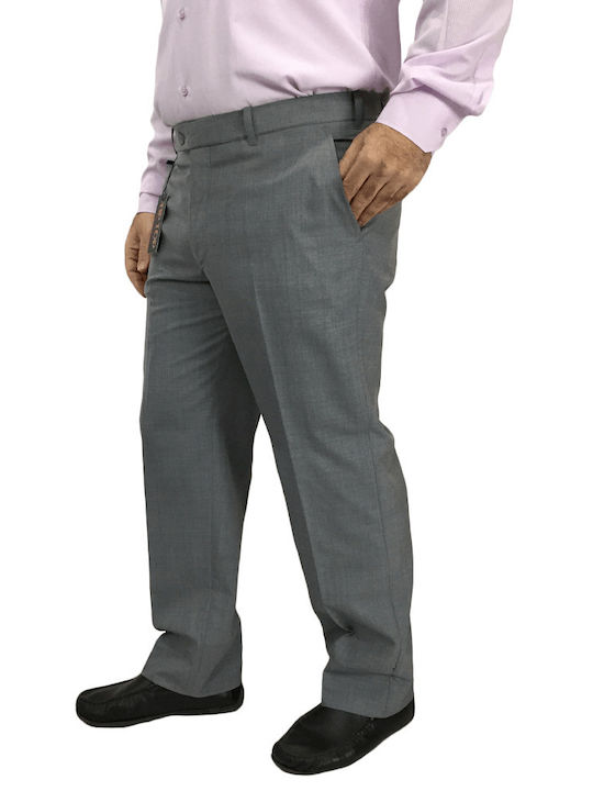 CIVILIAN TROUSERS COOL WOOL GREY LIGHT 030-21 TIPTOP TAILORS (030-21-)