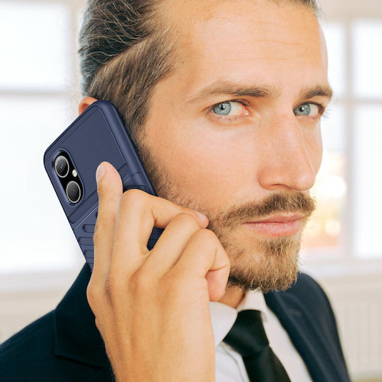 Hurtel Thunder Задна корица Силикон Тъмносин (Redmi 10 5G)