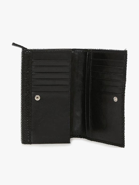 Large Leather Women's Wallet Classic Brown