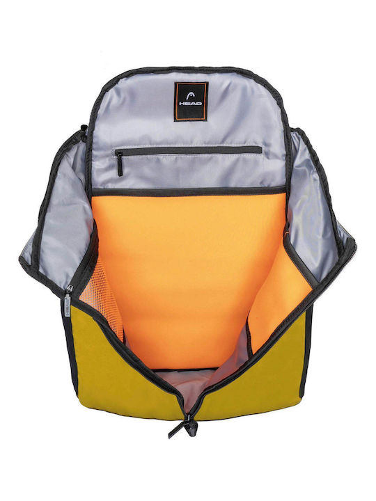 Head Head Point Y Tasche Rucksack für Laptop 15.6" in Gelb Farbe