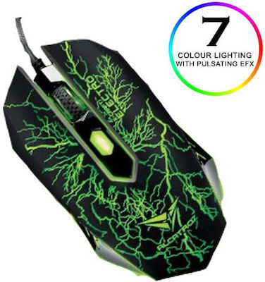 Alcatroz Xcraftcle Gaming Mouse Green