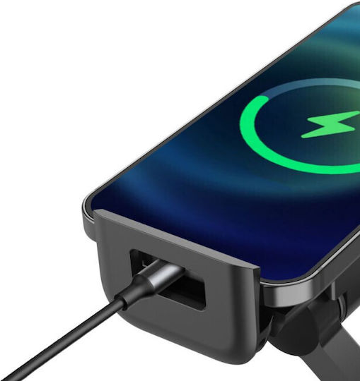 Tech-Protect Βάση Κινητού Αυτοκινήτου V2 με Ρυθμιζόμενα Άγκιστρα Μαύρη