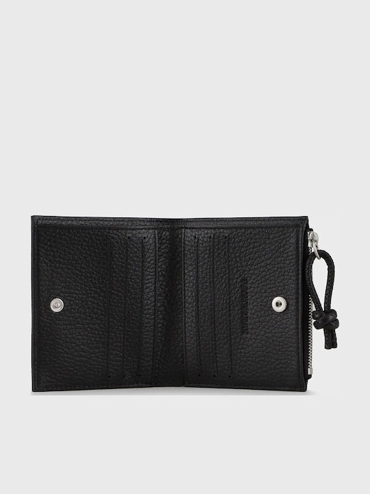 Small Leather Women's Wallet Classic Black