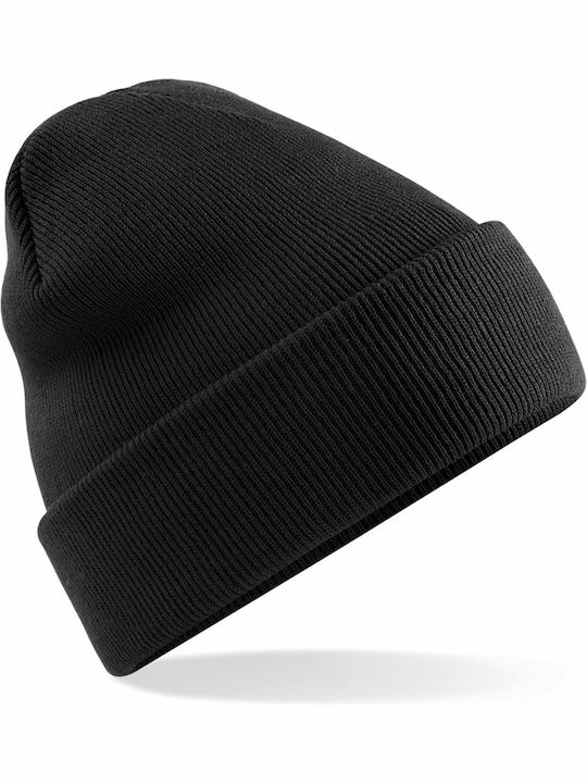 Ανδρικός Beanie Σκούφος σε Μαύρο χρώμα