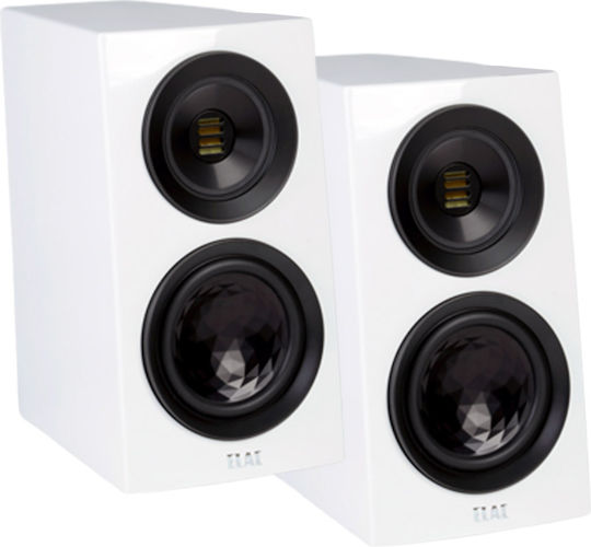 Elac Concentro S 503 S503 Pair of Hi-Fi Speakers Bookself 120W 3 No of Drivers W22.5xD37.2xH40cm. White Glossy