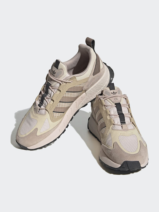 adidas ZX 1K Boost Ανδρικά Sneakers Μπεζ HP2848 | Skroutz.gr