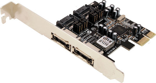 PCIe Controller with 2 eSATA Ports