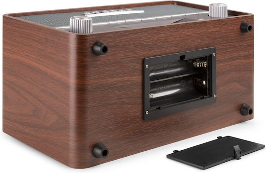 Audizio Corno Retro Tabletop Radio Electric / Battery DAB+ with Bluetooth Grey