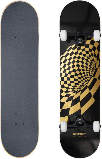 Rocket Skateboards Vortex Foil 8" Комплектен Къса дъска Черен