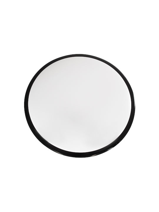GloboStar Tuffin Deckenleuchte Montieren Badezimmer 48cm Schwarz mit Integrierter LED