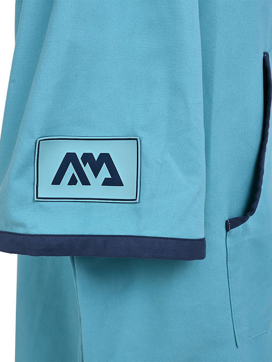 Aqua Marina Microfiber Beach Poncho Blue
