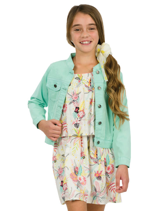 Energiers Kids Dress Floral Sleeveless Multicolour