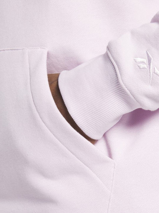 Classics Skateboard Men's Sweatshirt with Hood and Pockets Pixel Pink