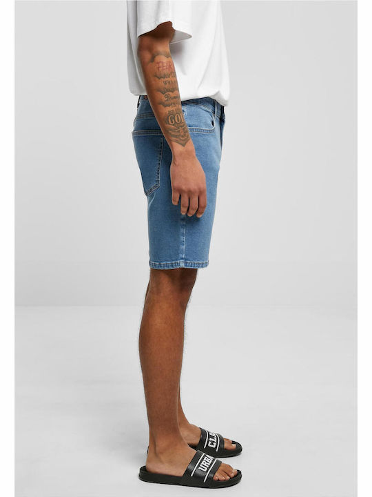 Ανδρική Βερμούδα Τζιν Light Blue Washed