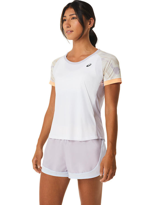 ASICS 2042A258-502 Damen Tennisbekleidung Weiß