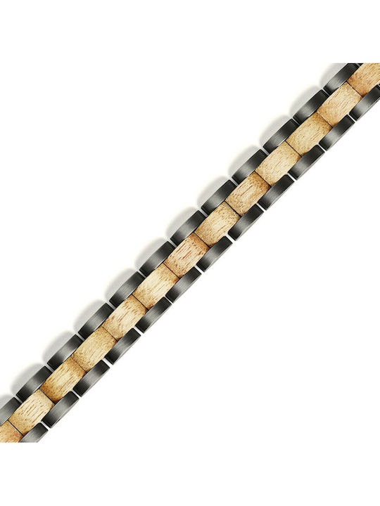 Daponte Ανδρικό Βραχιόλι Χειροπέδα 19cm