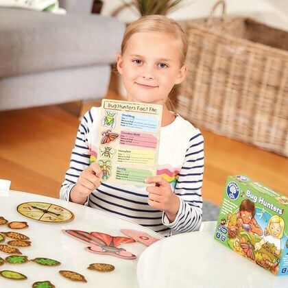 Board Game Bug Hunters for 2-4 Players 3+ Years Old 122 (EN) Orchard