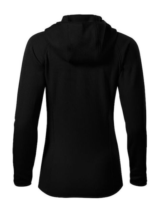 Malfini Direct Women's Hooded Cardigan Black