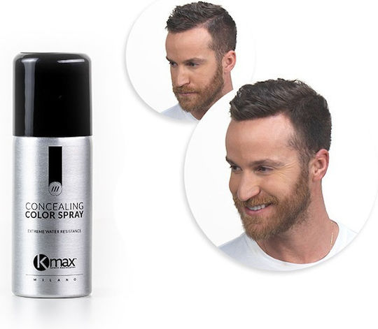 Kmax Milano Concealing Color Spray Προσωρινή Βαφή Μαλλιών σε Spray 100ml