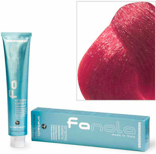Fanola Haarfärbemittel Farbcreme Toner R.66 Rotes Booster 100ml