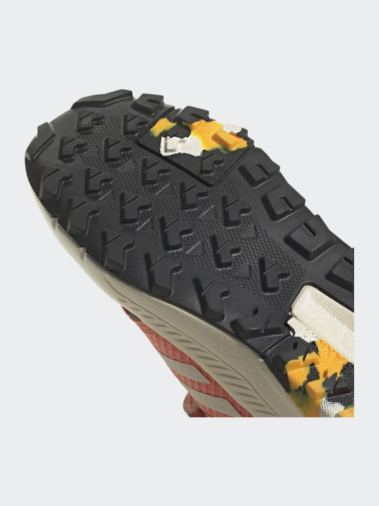 Kids Waterproof Hiking Shoes Terrex Trailmaker Coral Fusion / Wonder White / Solar Gold