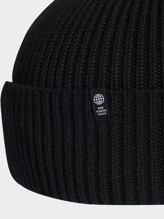 Adidas Tiro 23 League Beanie Unisex Beanie with Rib Knit in Black color