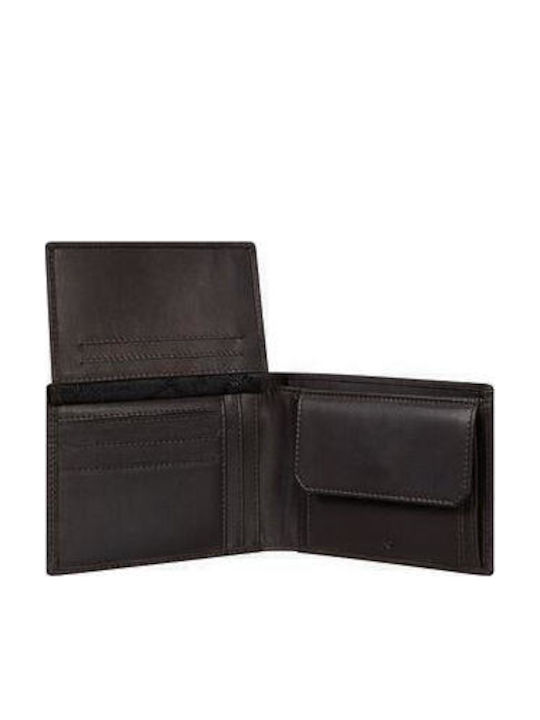 Attack 2 Leather Men's Wallet Classic with RFID Brown