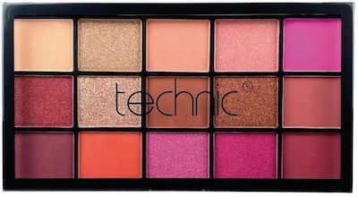 Technic Hot Love Eye Shadow Palette in Solid Form 30gr