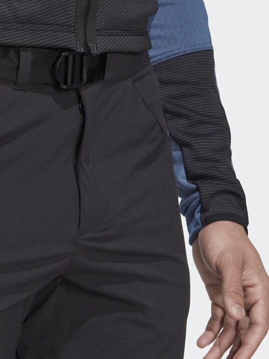 adidas Terrex Utilitas Ανδρικό Μακρύ Παντελόνι Πεζοπορίας Μαύρο