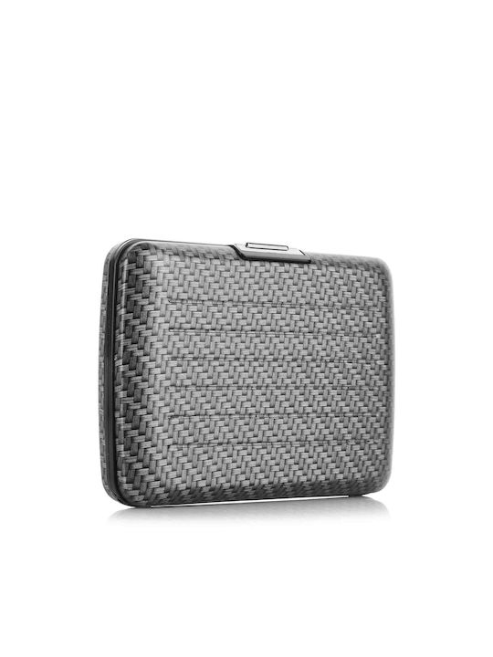 Smart Case V2 Ανδρικό Πορτοφόλι Καρτών με RFID Ανθρακί