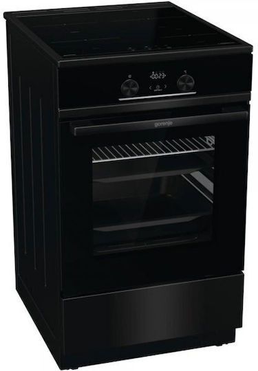Gorenje Κουζίνα 70lt με Επαγωγικές Εστίες Π85εκ. Μαύρη