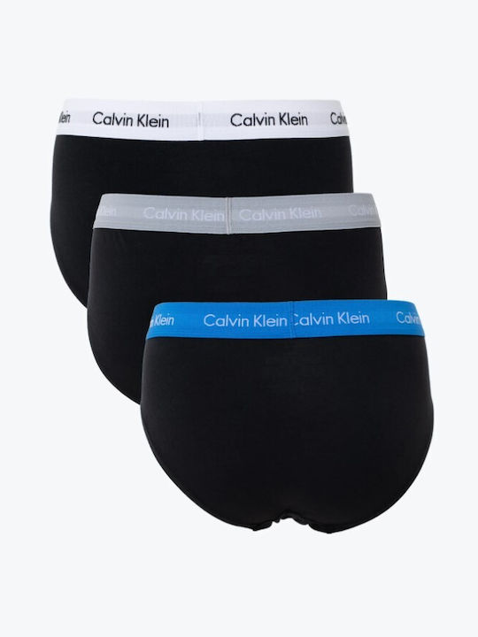 Calvin Klein Men's Slips Black 3Pack