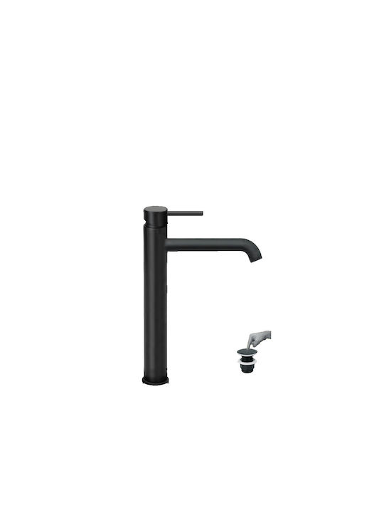 Viospiral Etna Mixing Tall Sink Faucet Black