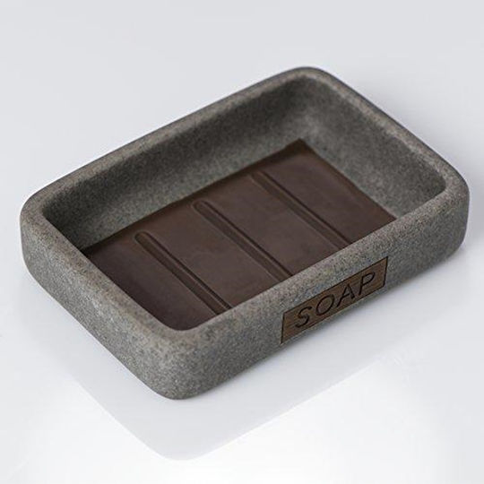 Sealskin Countertop Soap Dish Pierra Gray