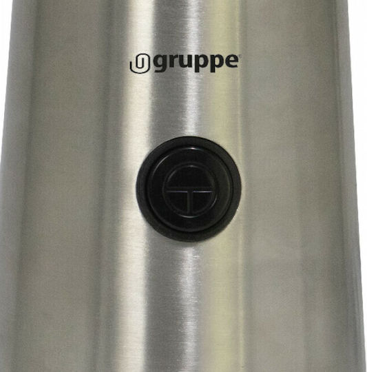 Gruppe CG9139-GS Electric Coffee Grinder 150W for 50gr Beans Silver